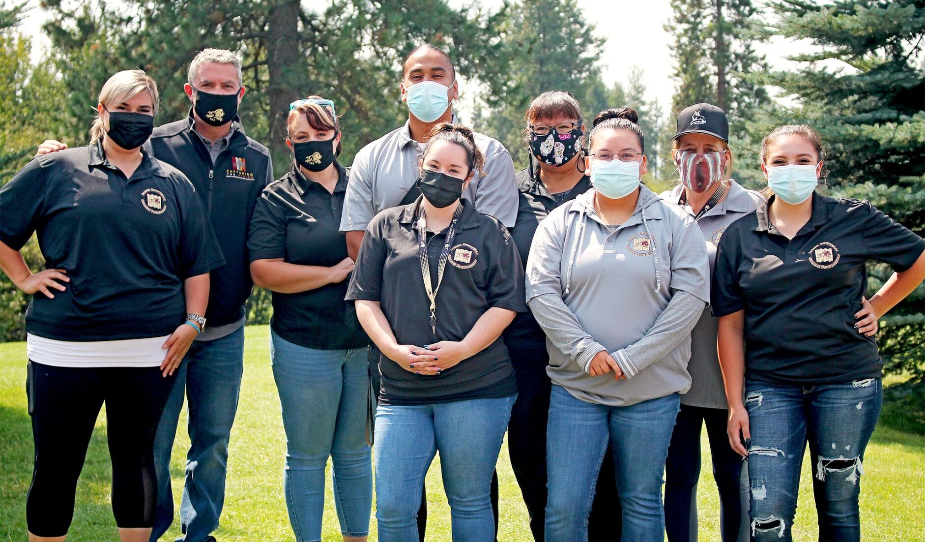 The SKC College Foundation and volunteers